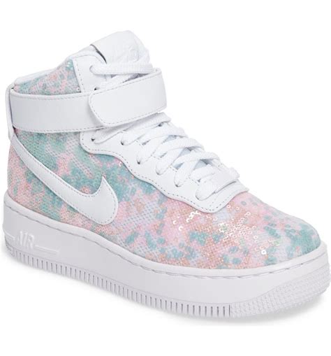 Nike Glitter High Top Athletic Shoes for Women 